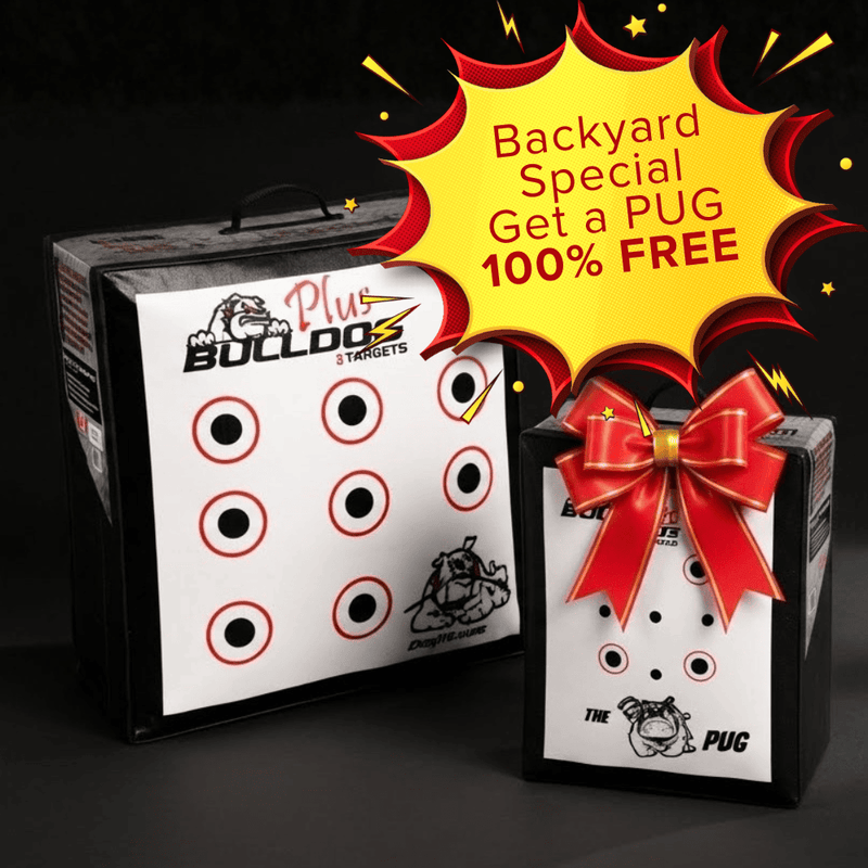 🔥 BLACK FRIDAY - XP & PUG Backyard Bundle 🔥 (Save $112.99) - Best Archery Targets by Bulldog Targets
