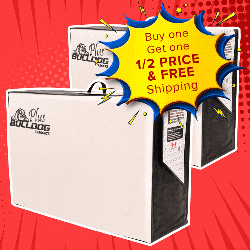 Bulldog Targets Archery Target NEW PLUS Series ☀️ SPRING BUNDLE ☀️ Double Dog FF PLUS 2-PK (SAVE $145.89)