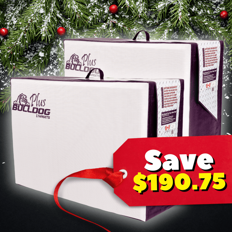 🎁 CHRISTMAS BUNDLE 🎁 DoubleDog FF PLUS 2 - PK (SAVE $190.75) - Best Archery Targets by Bulldog Targets