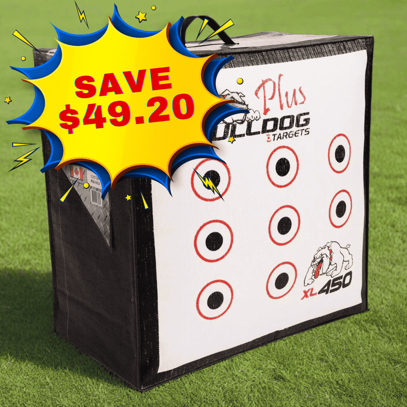 Doghouse XL 450 Archery Target - Best Archery Targets by Bulldog Targets