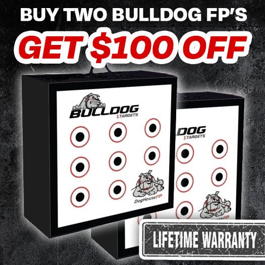 ⭐️ TWO - PACK ⭐️ - Doghouse FP PLUS 2pk - Best Archery Targets by Bulldog Targets