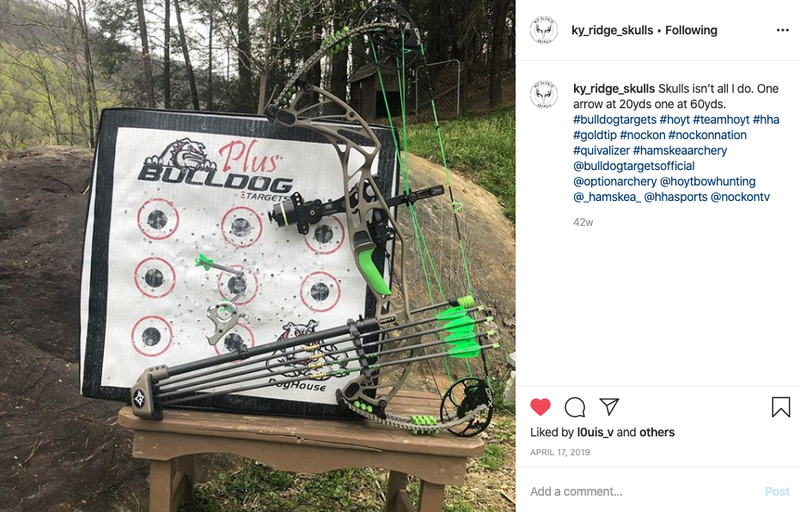 Bulldog Targets Archery Target Doghouse XP Archery Target