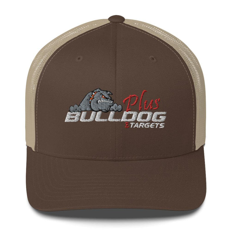 Bulldog Targets Brown/ Khaki Dog Wear - Trucker Cap