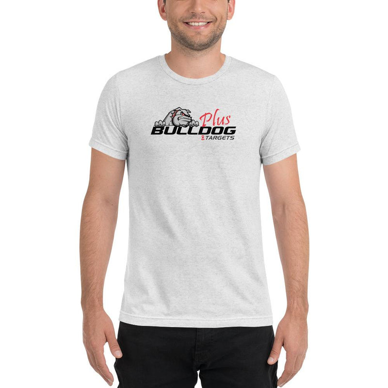 Dog Wear - Mens Tri - Blend Tee - Best Archery Targets by Bulldog Targets