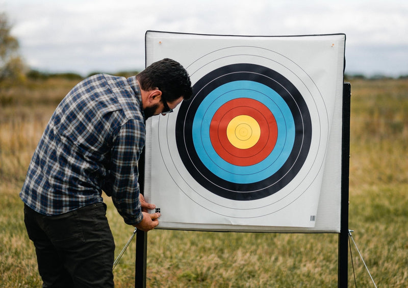 RangeDog PLUS Archery Target With Outdoor Stand - Best Archery Targets by Bulldog Targets