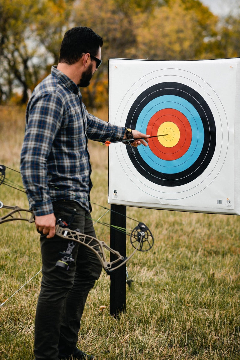 RangeDog PLUS Archery Target With Outdoor Stand - Best Archery Targets by Bulldog Targets