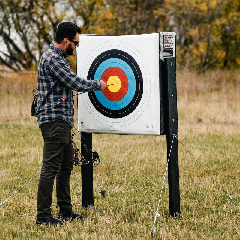 RangeDog PLUS Archery Target With Outdoor Stand - Best Archery Targets by Bulldog Targets