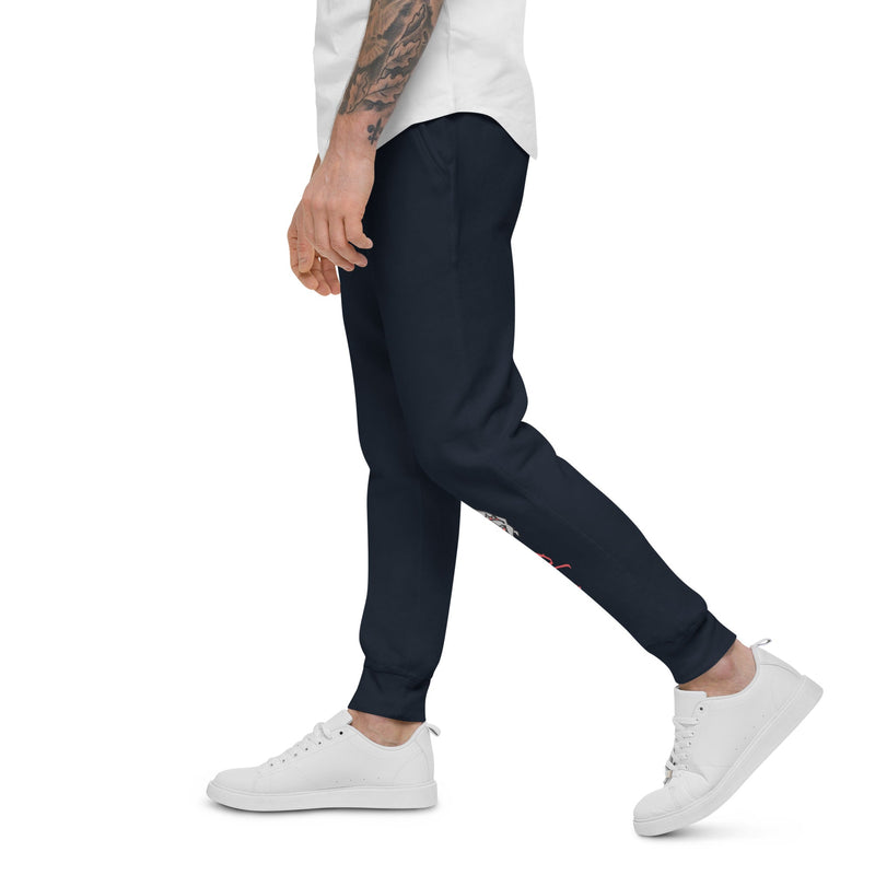 Unisex fleece sweatpants (Bulldog LOGO on the back leg) - Best Archery Targets by Bulldog Targets