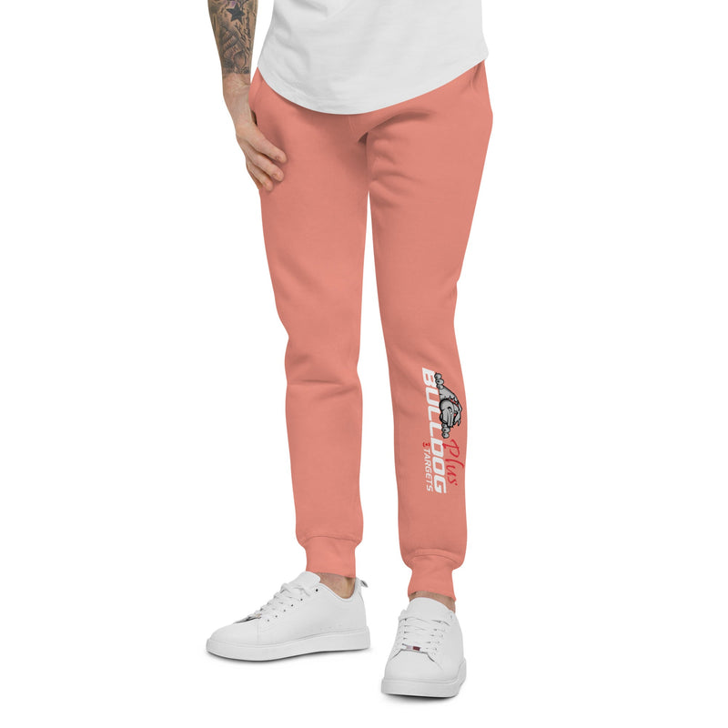 Unisex fleece sweatpants (Bulldog LOGO on the back leg) - Best Archery Targets by Bulldog Targets