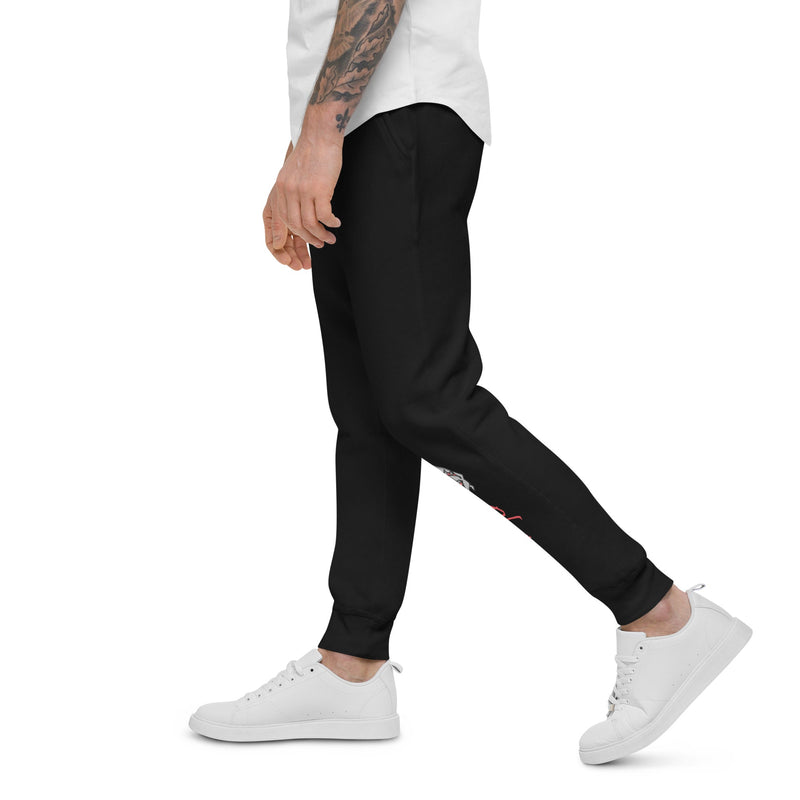 Unisex fleece sweatpants (Bulldog LOGO on the back leg) - Best Archery Targets by Bulldog Targets